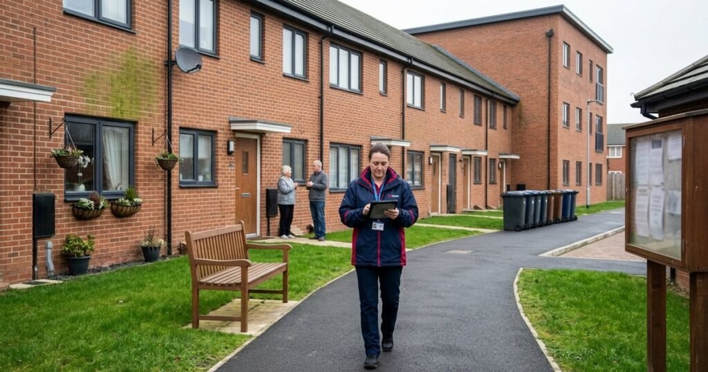 Housing development representing housing sector audit clients